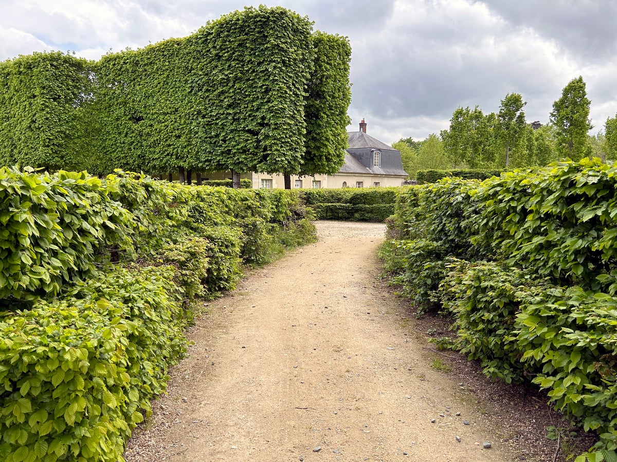 Versailles Gardens Petit Trianon path