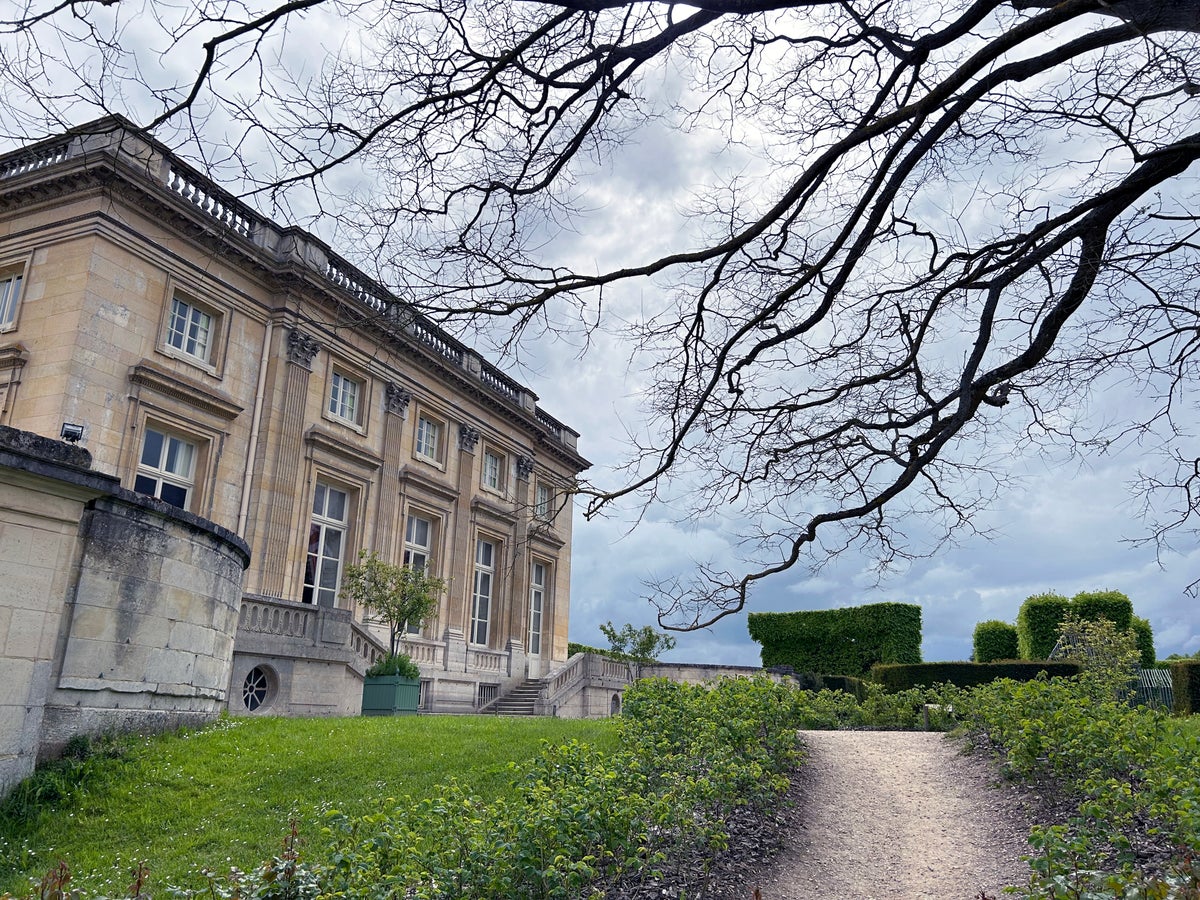 Versailles Gardens Petit Trianon sinister tree