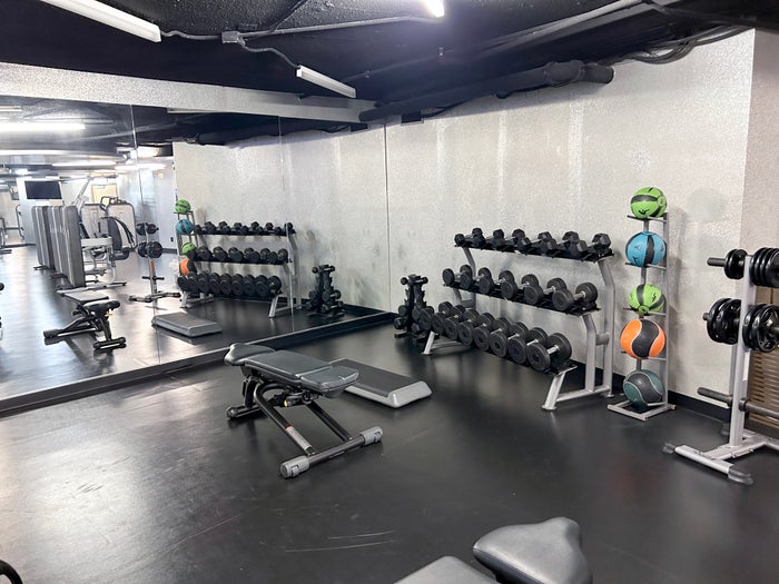 Watergate DC gym free weights