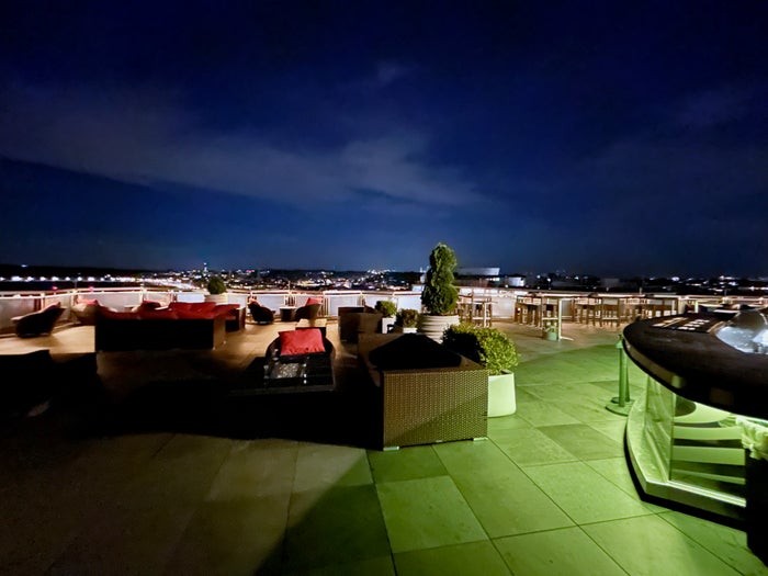 Watergate DC rooftop bar seating