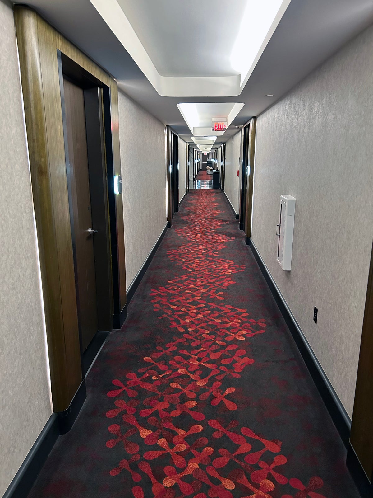 Watergate DC room hallways