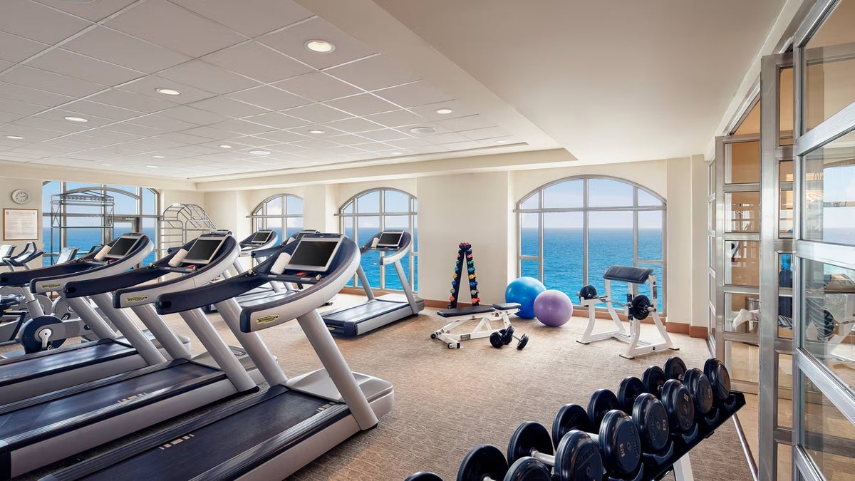JW Marriott Cancun fitness center
