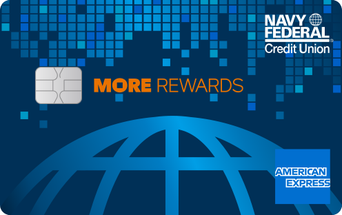 Navy Federal More Rewards American Express Card Card Art