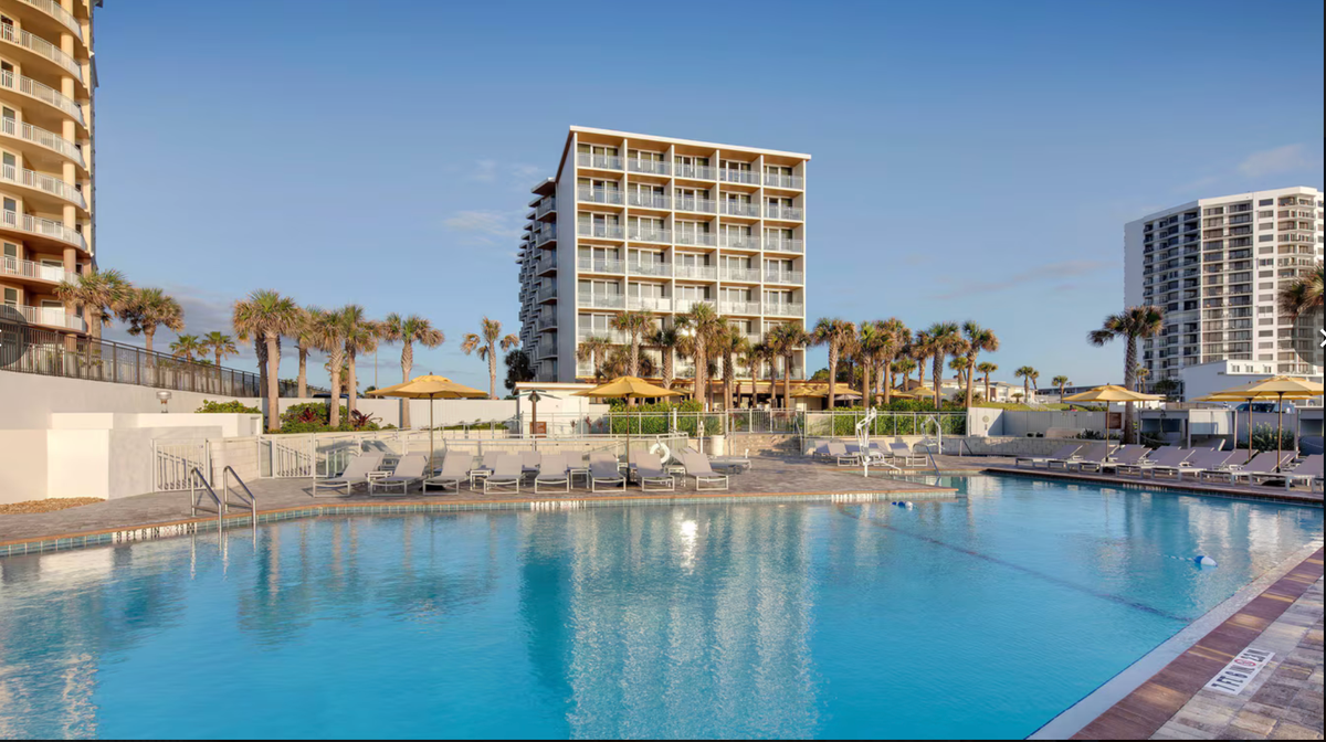 pool at Delta Hotels Daytona Beach Oceanfront
