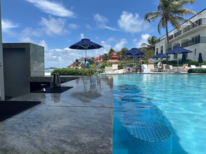 JW Marriott St. Maarten pool bar JW Marriott St. Maarten pool bar