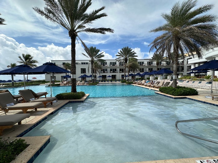 JW Marriott St. Maarten pool chairs JW Marriott St. Maarten pool chairs