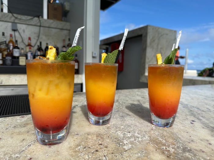 JW Marriott SXM rum punch JW Marriott SXM rum punch