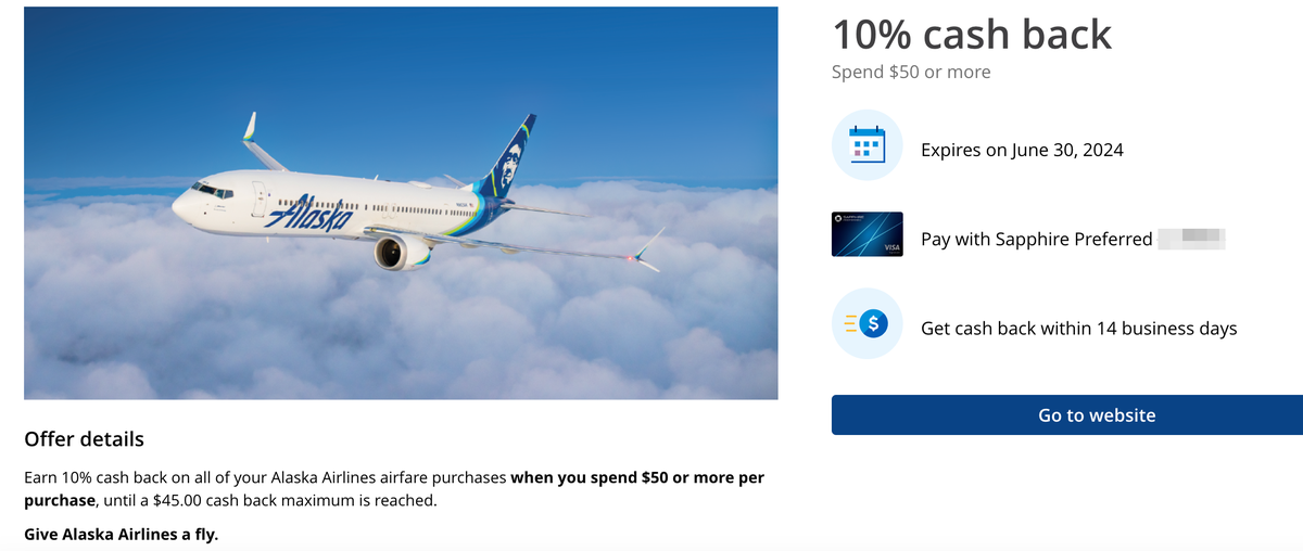 Alaska Airlines Chase Offer