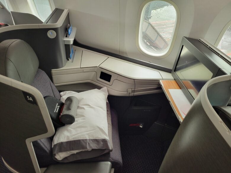 American Airlines Business Class A380