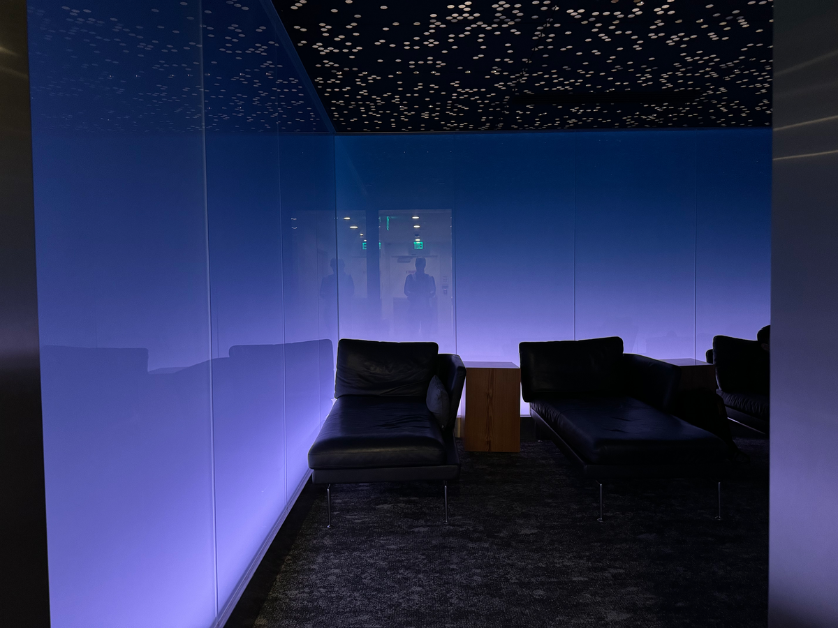 Amex Centurion Lounge LAX sleeping room