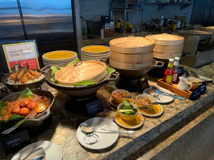 Andaz SIngapore Asian Breakfast Andaz SIngapore Asian Breakfast