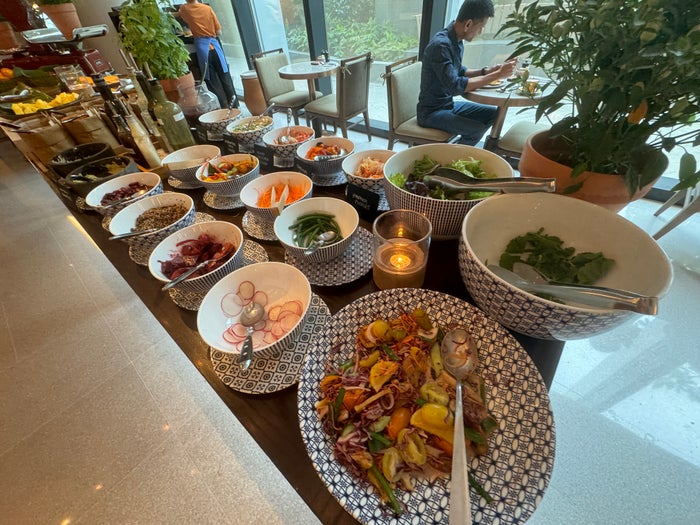 Andaz Singapore Continental Salads Andaz Singapore Continental Salads