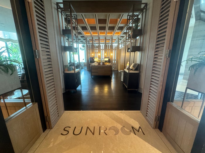 Andaz Singapore Sunroom Andaz Singapore Sunroom
