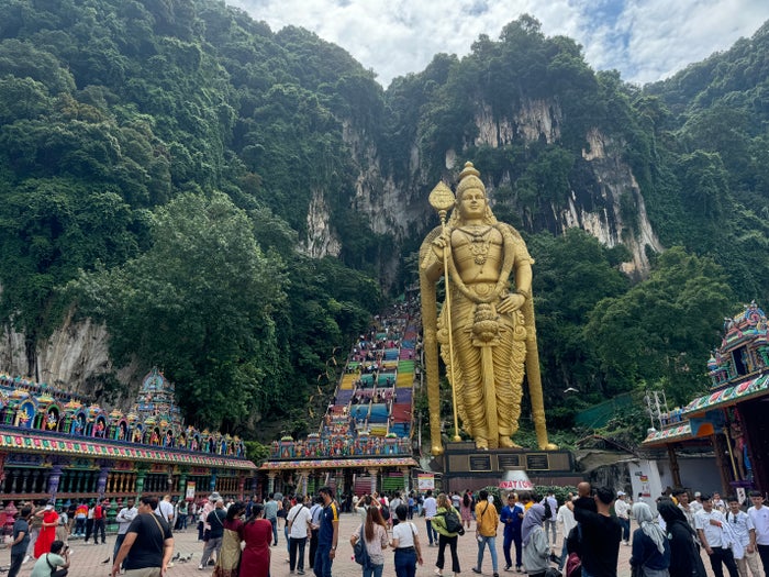 Batu Caves Stairs Batu Caves Stairs