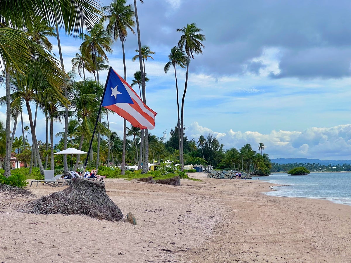 Beach at Hyatt Regency Grand Reseve Puerto Rico