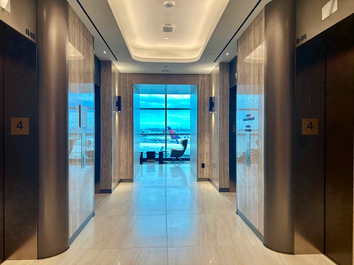 Delta One JFK Lounge Elevators Delta One JFK Lounge Elevators