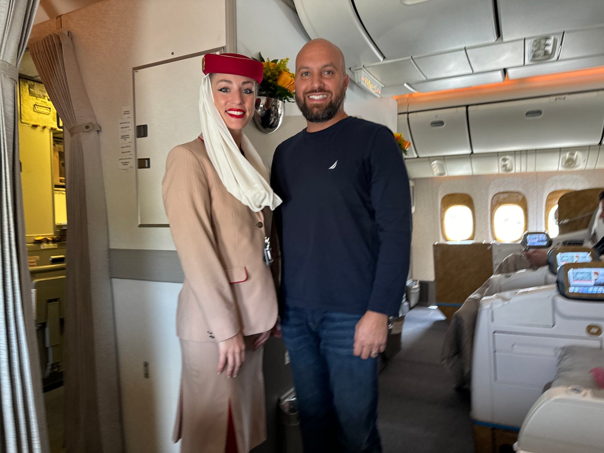 Emirates Smiling Flight Attendants