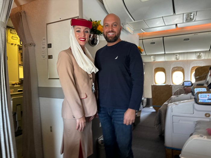 Emirates Smiling Flight Attendants Emirates Smiling Flight Attendants
