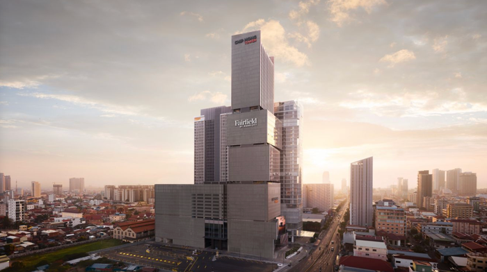Exterior of the Fairfield by Marriott Phnom Penh Exterior of the Fairfield by Marriott Phnom Penh