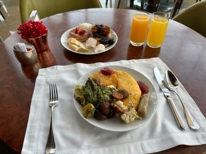 Grand Hyatt Kuala Lumpur Breakfast Plate