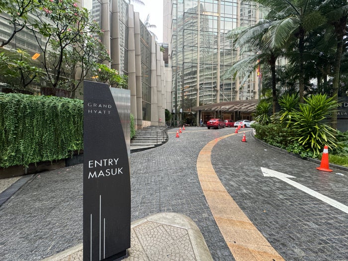 Grand Hyatt Kuala Lumpur Entrance Sign Grand Hyatt Kuala Lumpur Entrance Sign