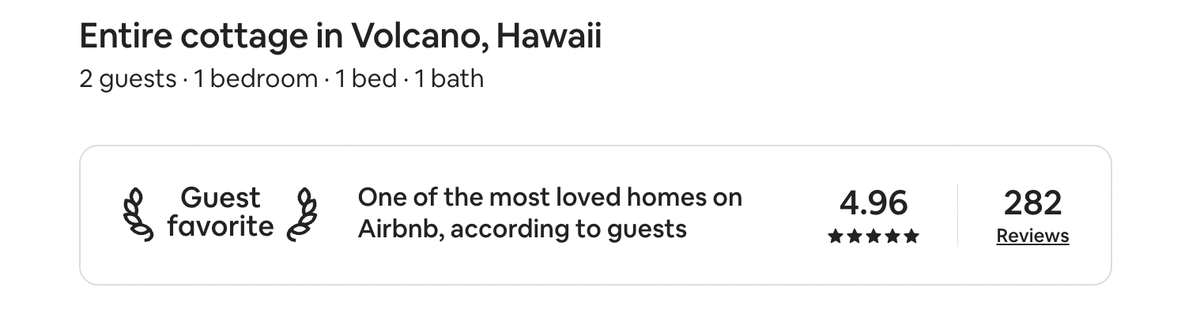 Guest reviews airbnb screenshot