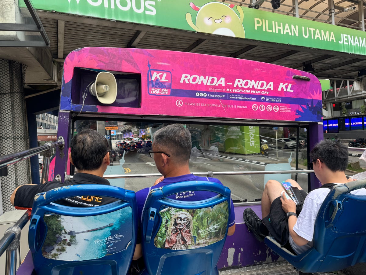 Hop on Hop Off Kuala Lumpur Bus