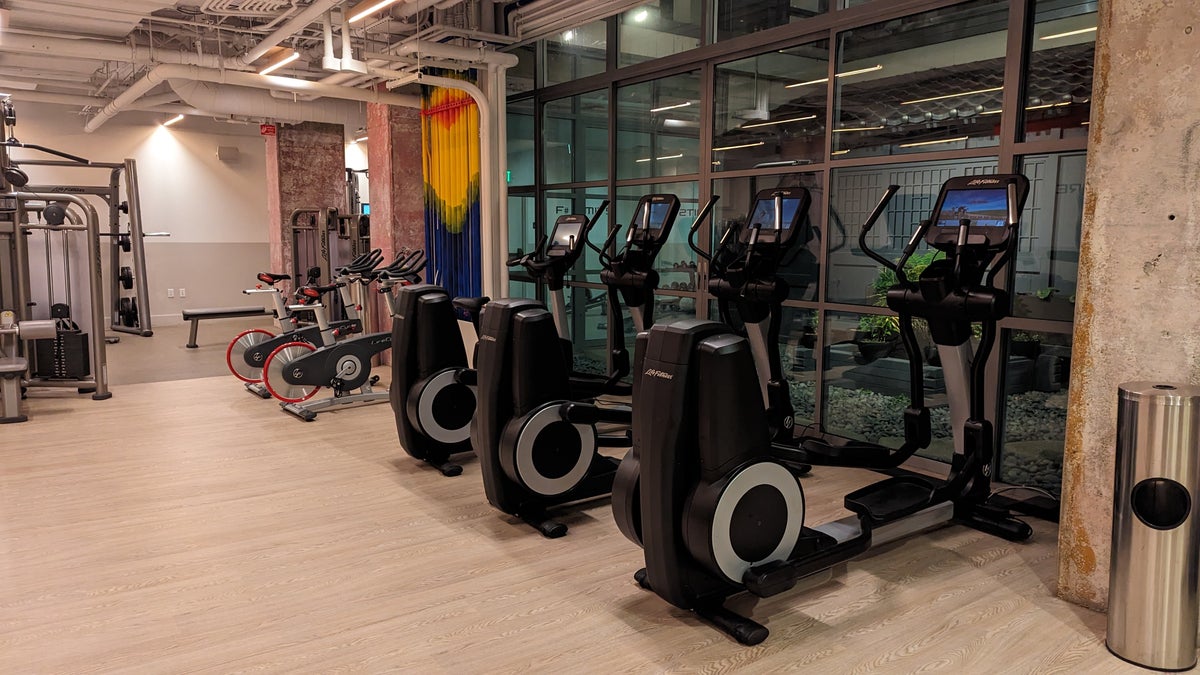 Hotel Kabuki San Francisco amenities fitness center ellipticals