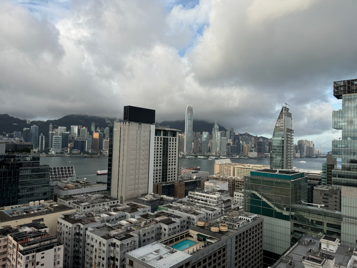 Hyatt Regency Hong Kong Tsim Sha Tsui Regency Club view Hyatt Regency Hong Kong Tsim Sha Tsui Regency Club view