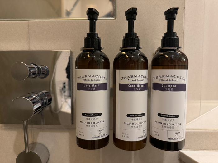 Hyatt Regency Hong Kong Tsim Sha Tsui bathroom pump bottles Hyatt Regency Hong Kong Tsim Sha Tsui bathroom pump bottles