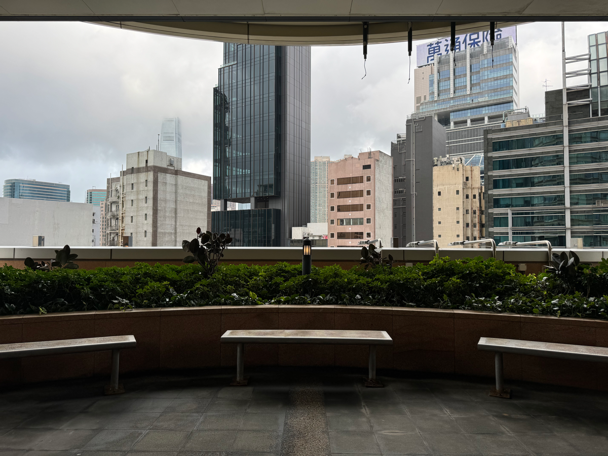 Hyatt Regency Hong Kong Tsim Sha Tsui outdoor deck