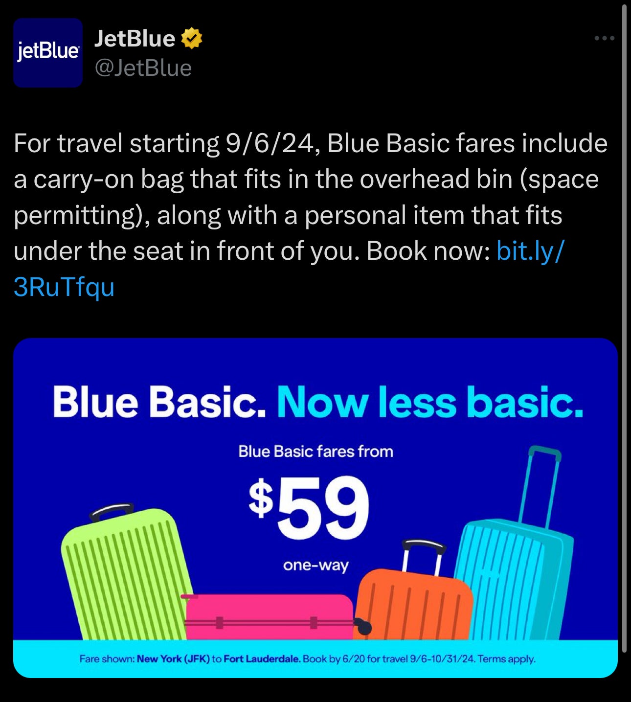 Carry on jetblue size on sale