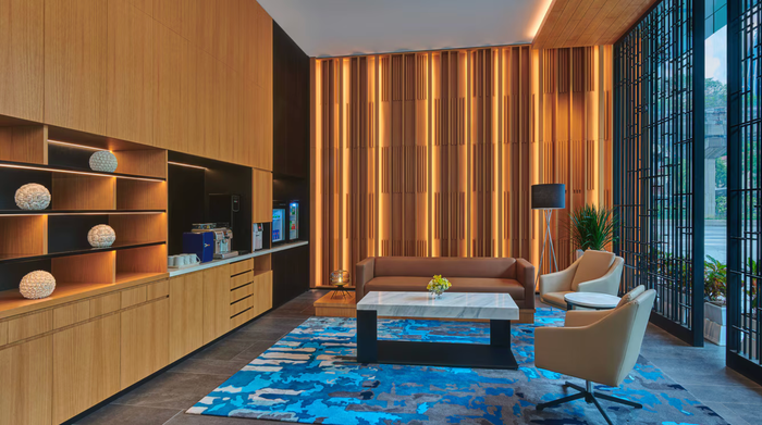 Lobby lounge at the Fairfield by Marriott Chow Kit Kuala Lumpur Lobby lounge at the Fairfield by Marriott Chow Kit Kuala Lumpur