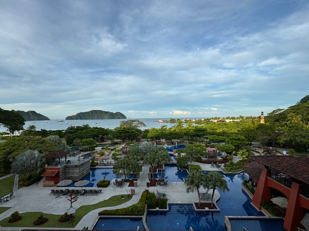 Los Suenos Marriott Backyard view