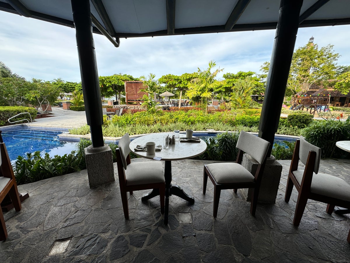 Los Suenos Marriott Hacienda Breakfast Table