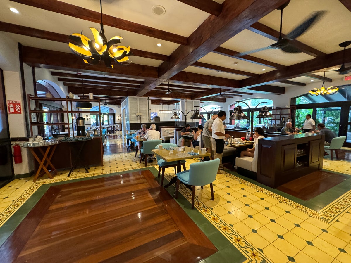 Los Suenos Marriott Hacienda Kitchen Breakfast time