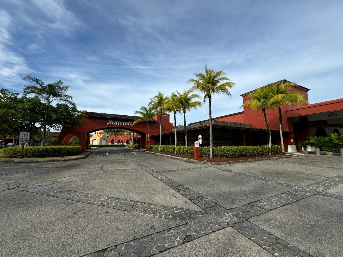 Los Suenos Marriott Marriott entrance sign