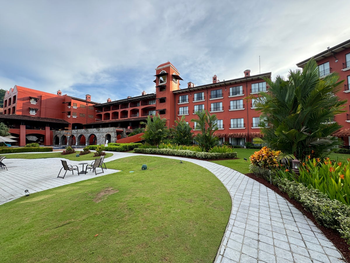 Los Suenos Marriott Side Shot of hotel