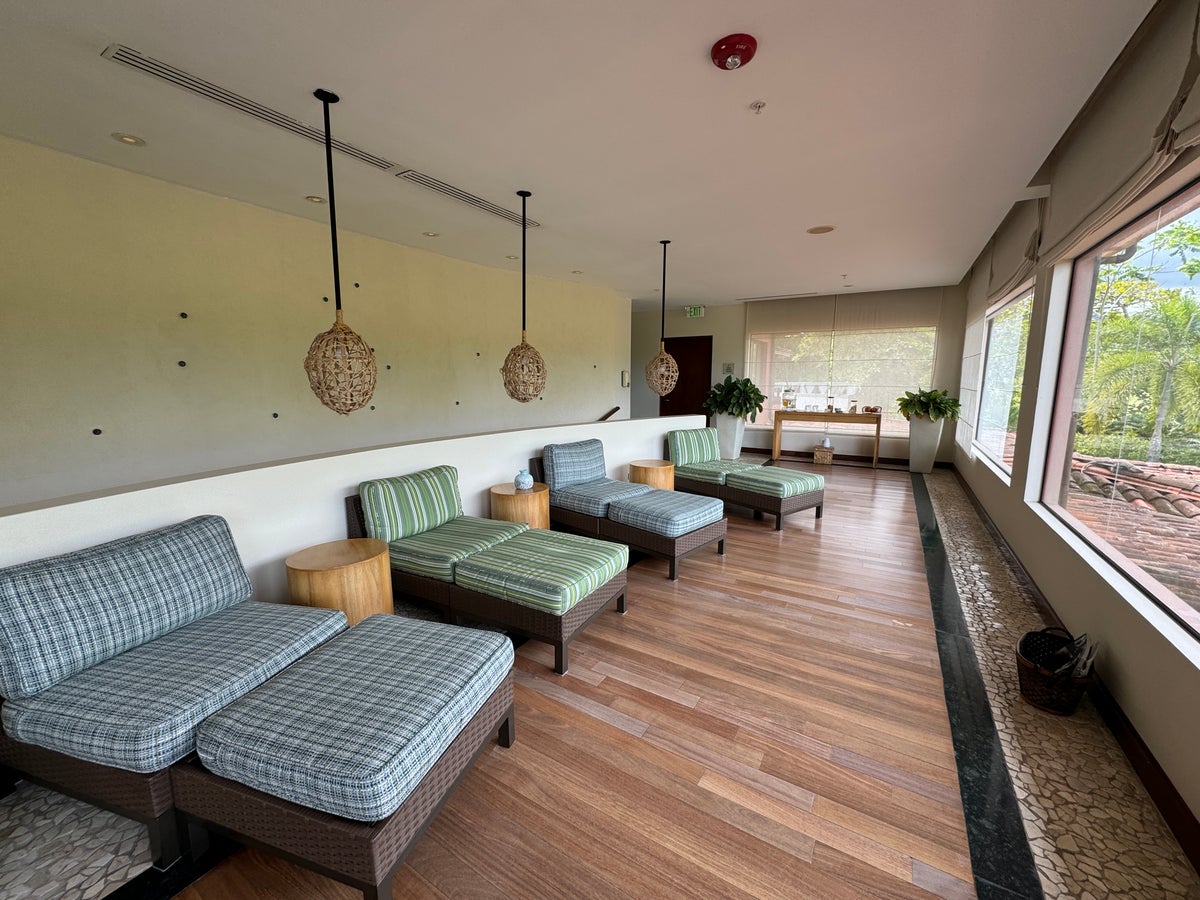 Los Suenos Marriott Spa waiting area