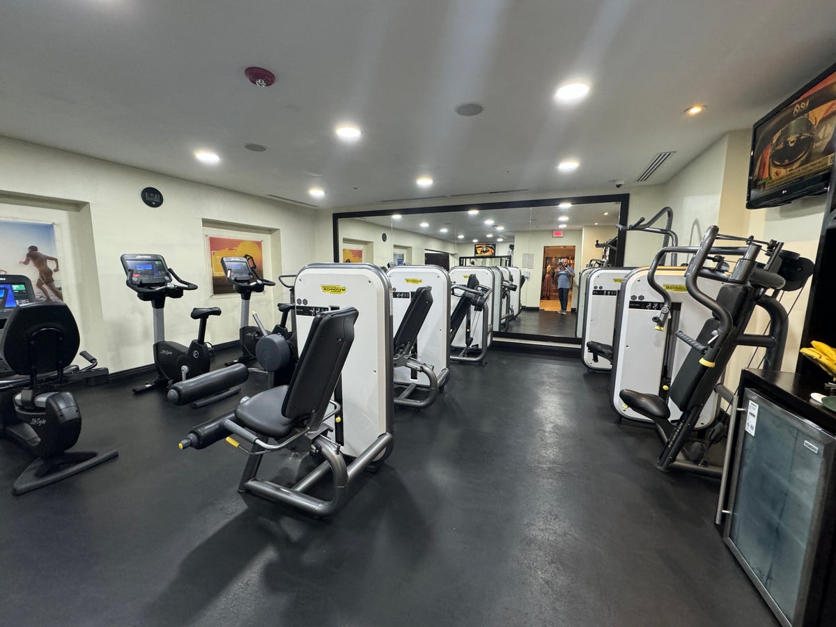 Los Suenos Marriott fitness center 