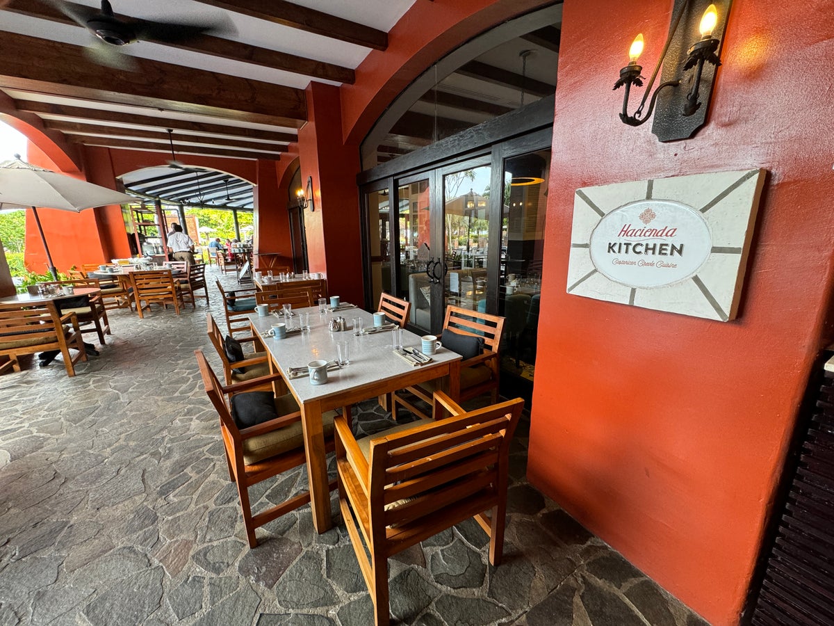 Los Suenos Marriott hacienda kitchen entrance