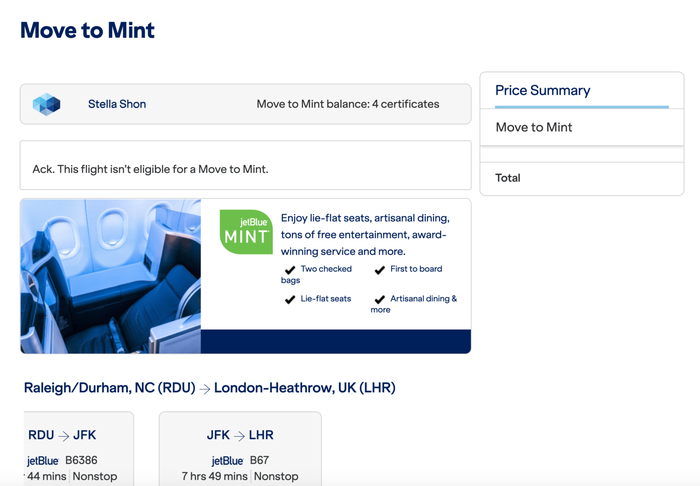 Move to Mint Upgrade Certificates Move to Mint Upgrade Certificates