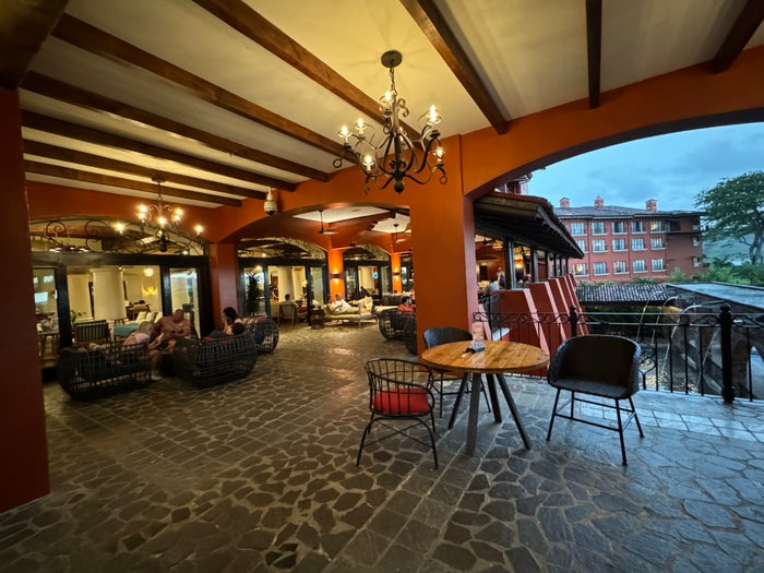 Ocho Bar deck seating