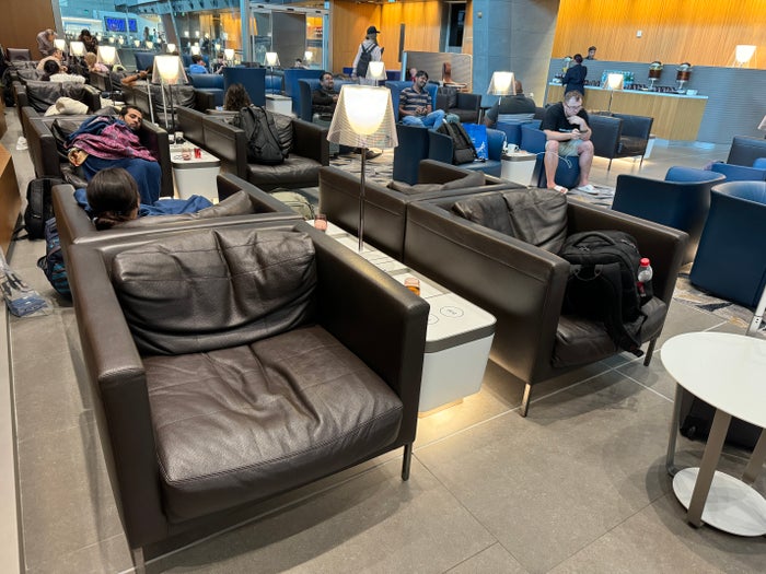 Oryx Lounge North DOH leather seats Oryx Lounge North DOH leather seats