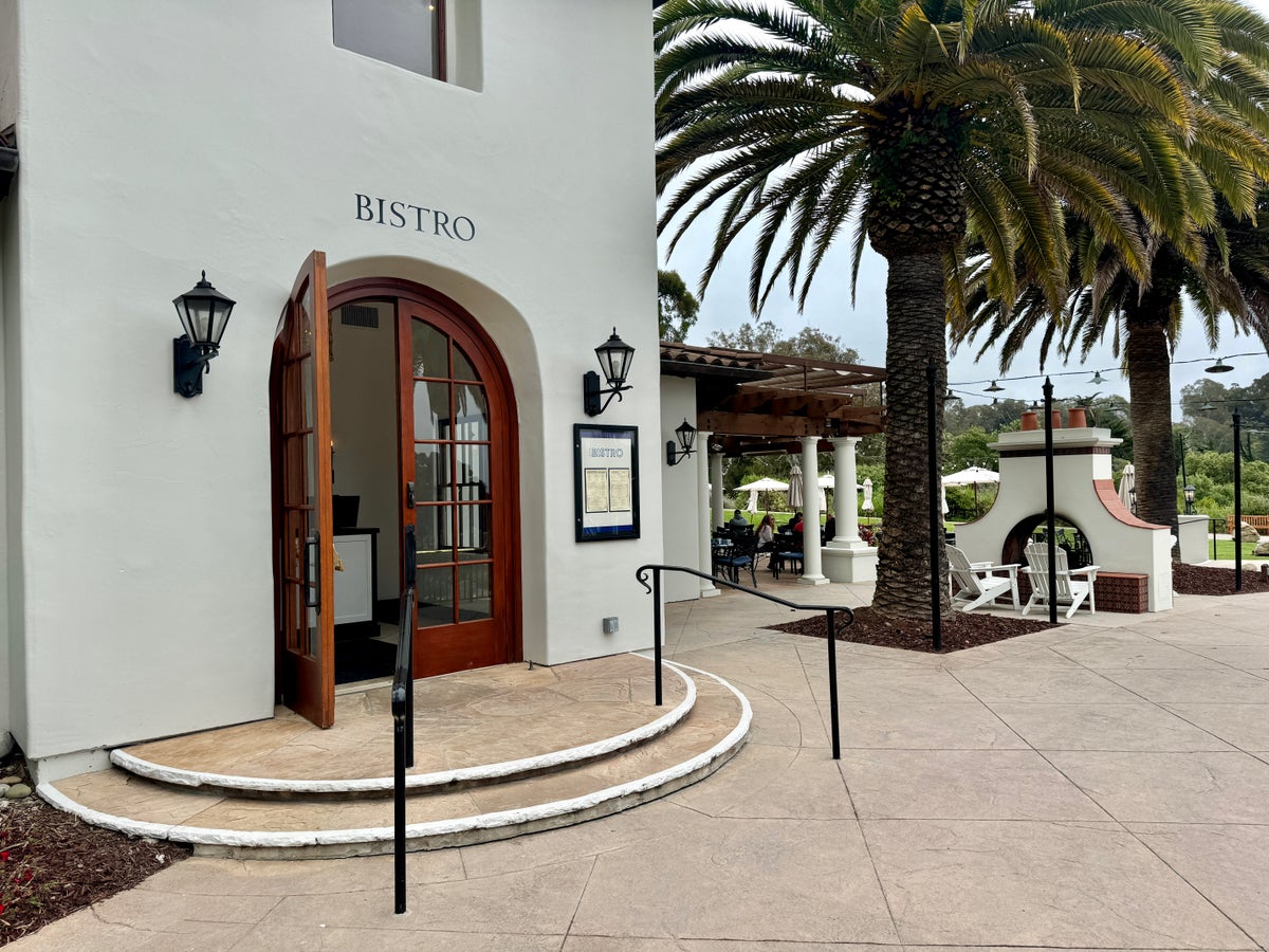 Ritz Carlton Bacara Santa Barbara Bistro Entrance