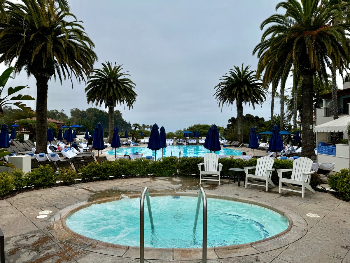 Ritz Carlton Bacara Santa Barbara Oval Pool Hot Tub