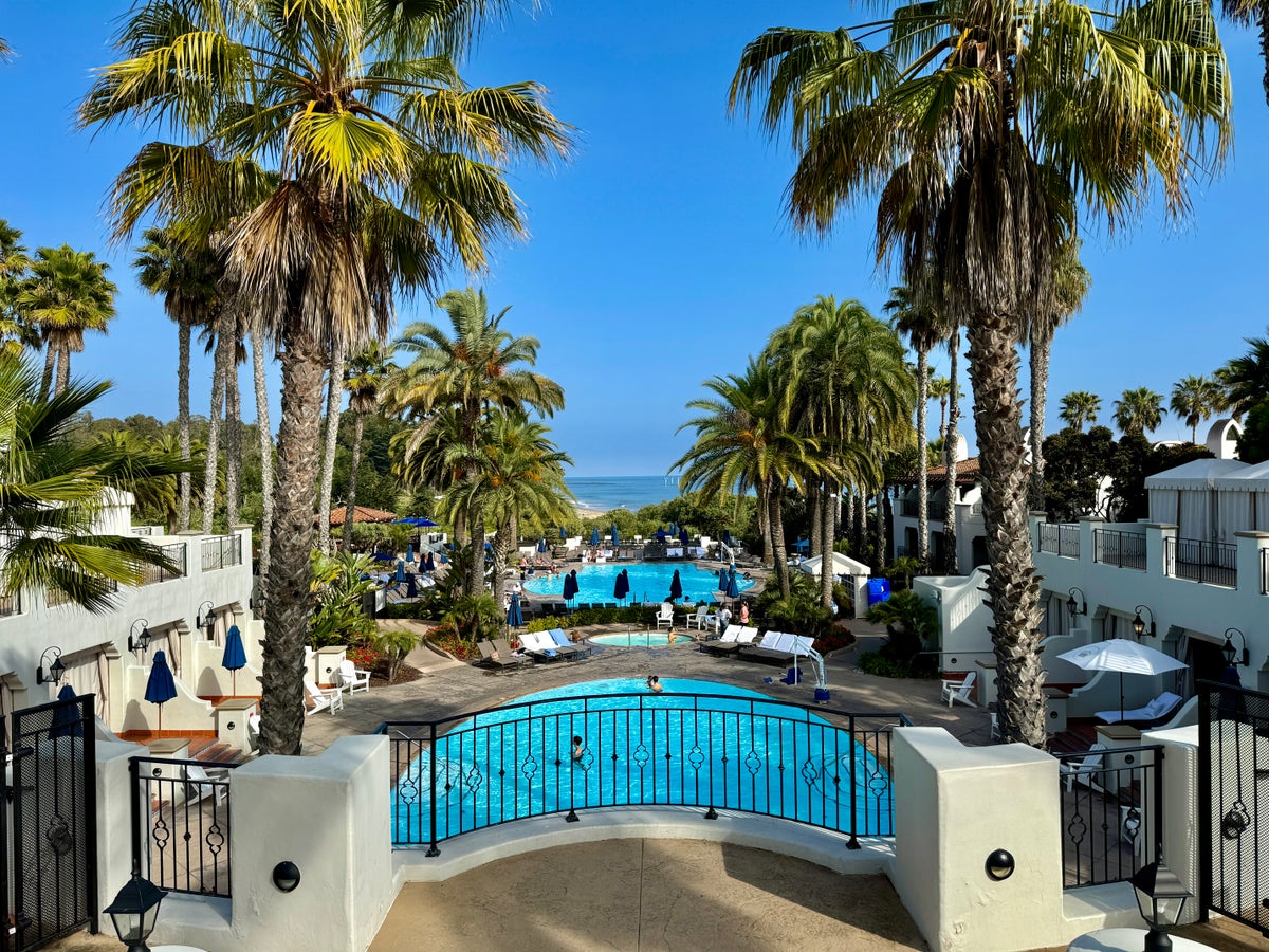 Ritz Carlton Bacara Santa Barbara Oval and Main Pools