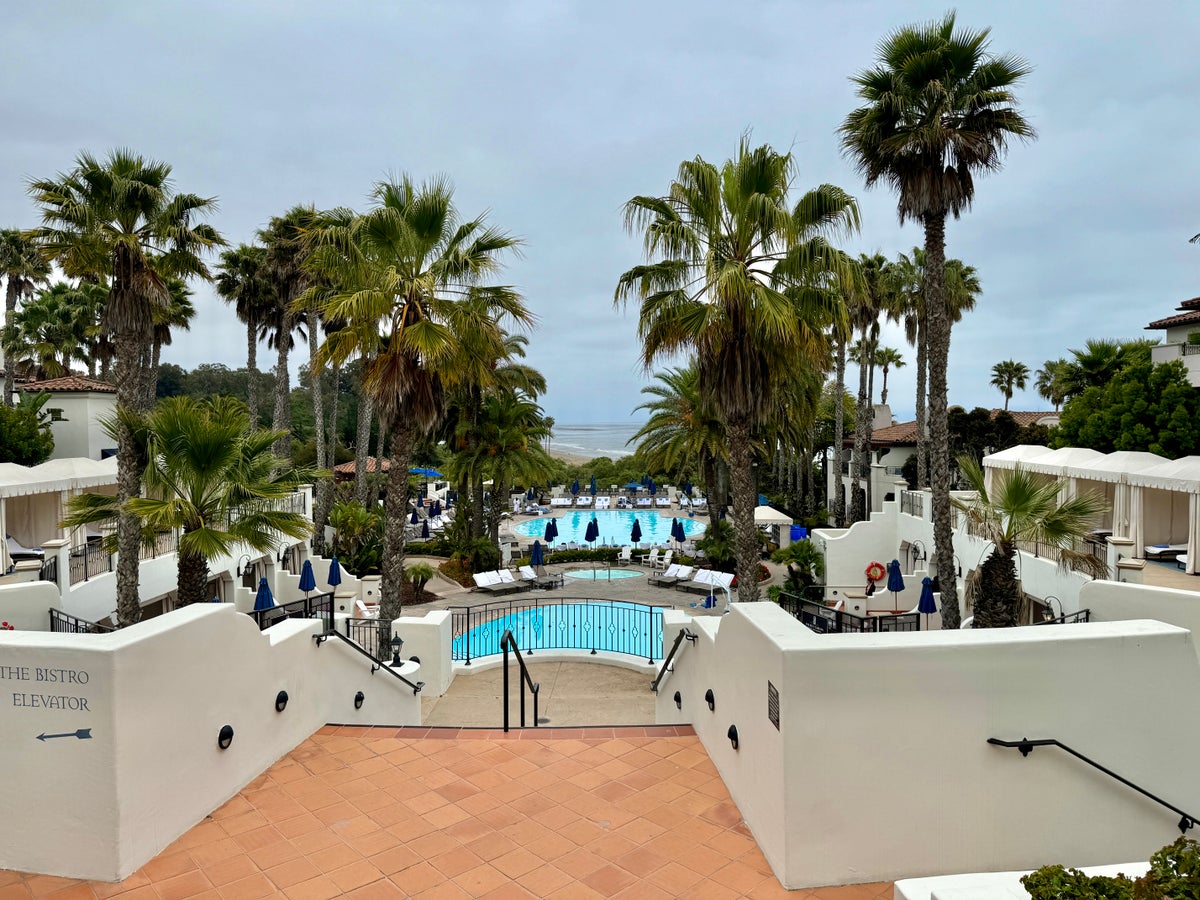 Ritz Carlton Bacara Santa Barbara Overview of Pools