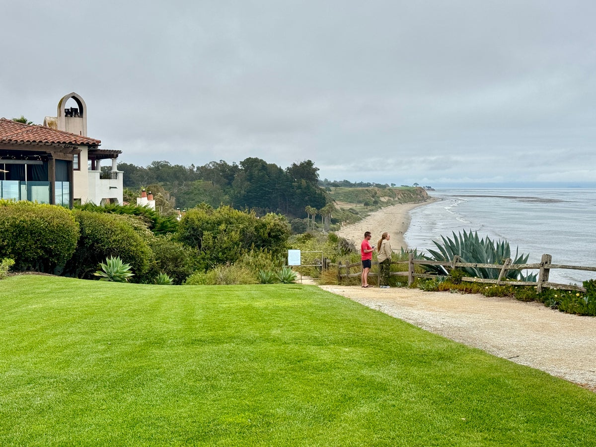 Ritz Carlton Bacara Santa Barbara Proposal LAwn