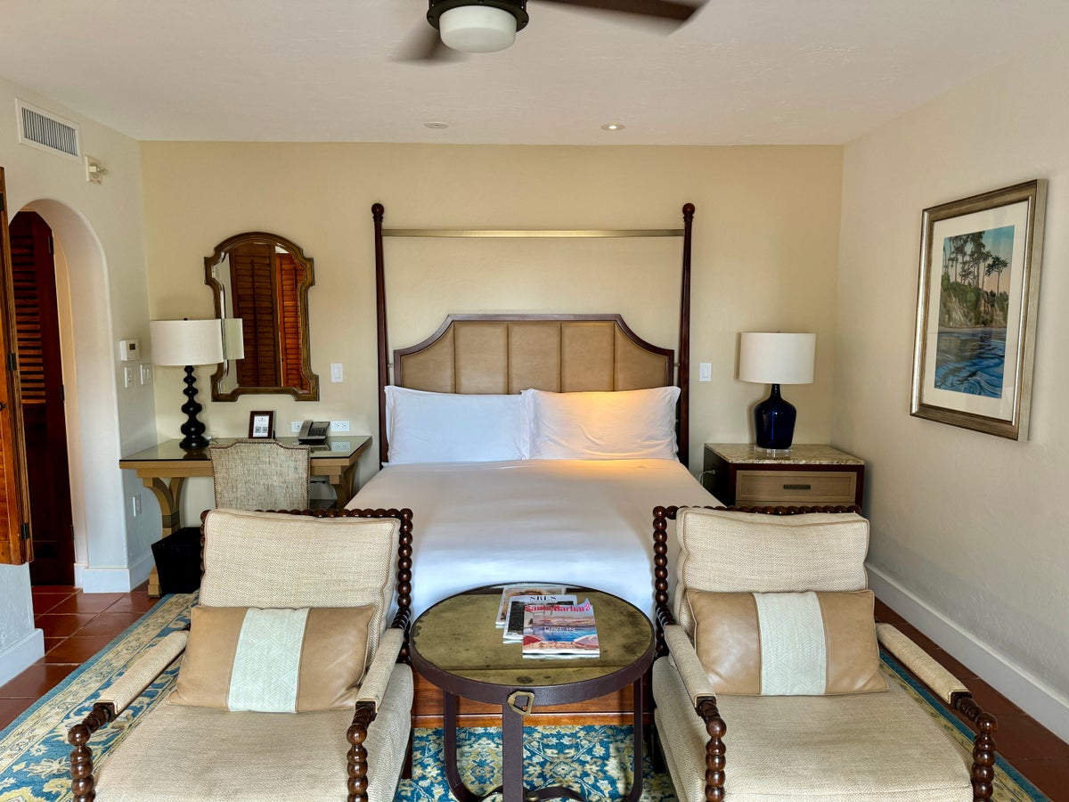 Ritz Carlton Bacara Santa Barbara View From Foot of Bed